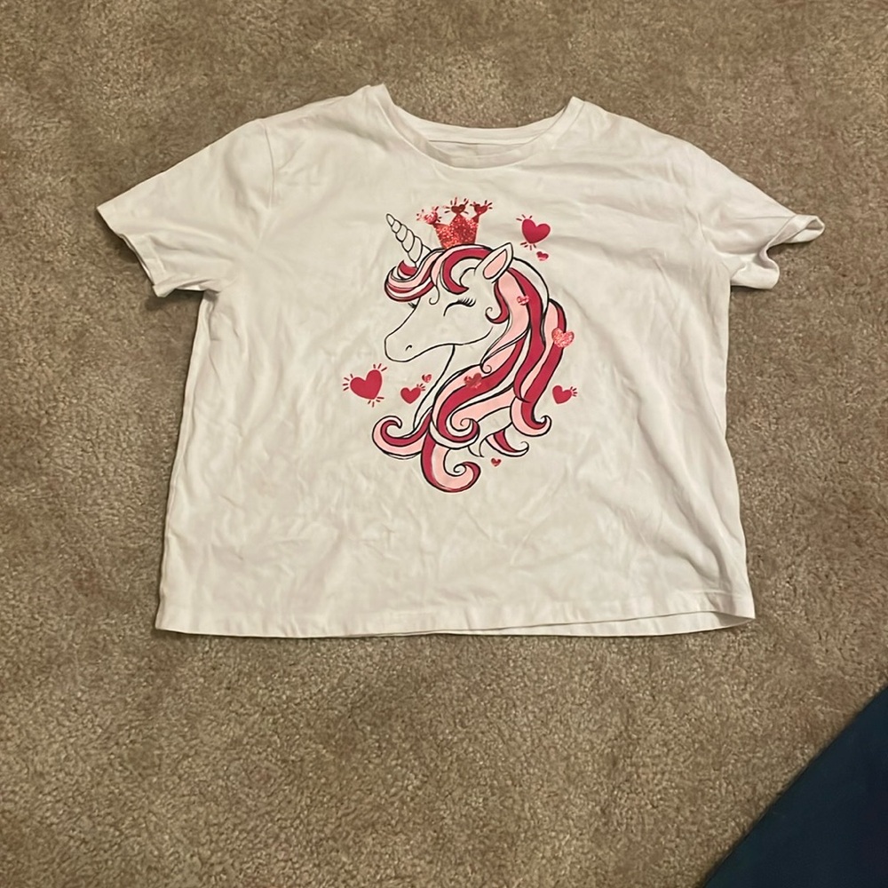 Sz 18 kids valentines shirt